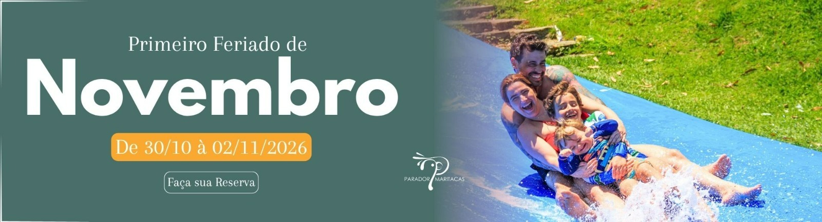 Feriado de Novembro de 2026 - Hotel Fazenda Parador Maritacas