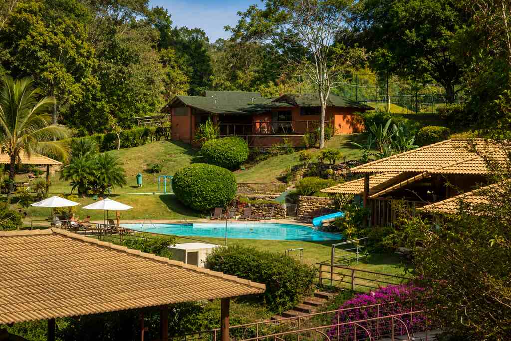 hotel fazenda parador maritacas piscina