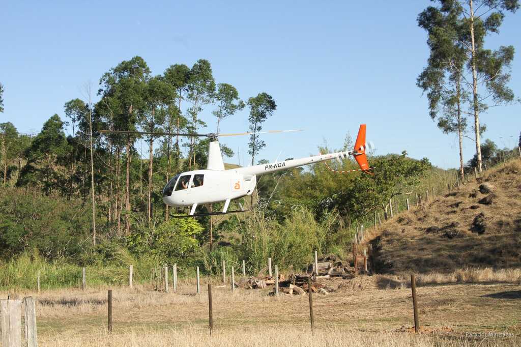 Passeio de helicóptero disponível no melhor hotel fazenda do Rio de Janeiro