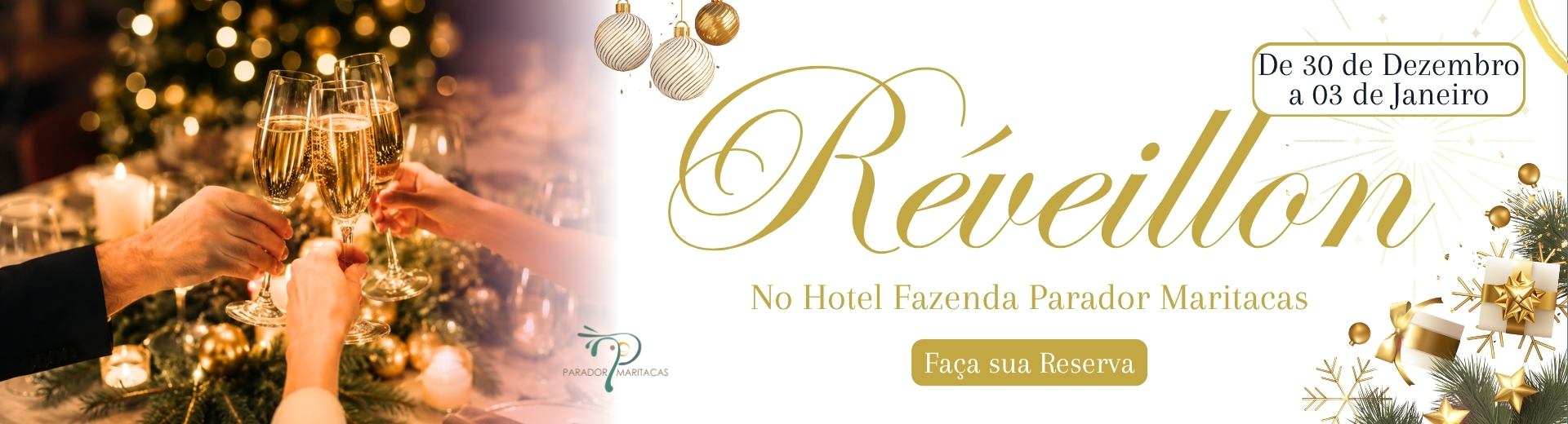 Réveillon 2026 - Hotel Fazenda Parador Maritacas